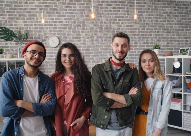 Junges Team für Employer Branding Recruiting Videos